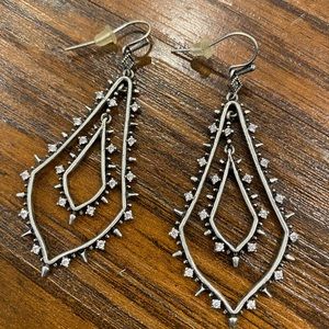 Kendra Scott Alice Earrings in Silver